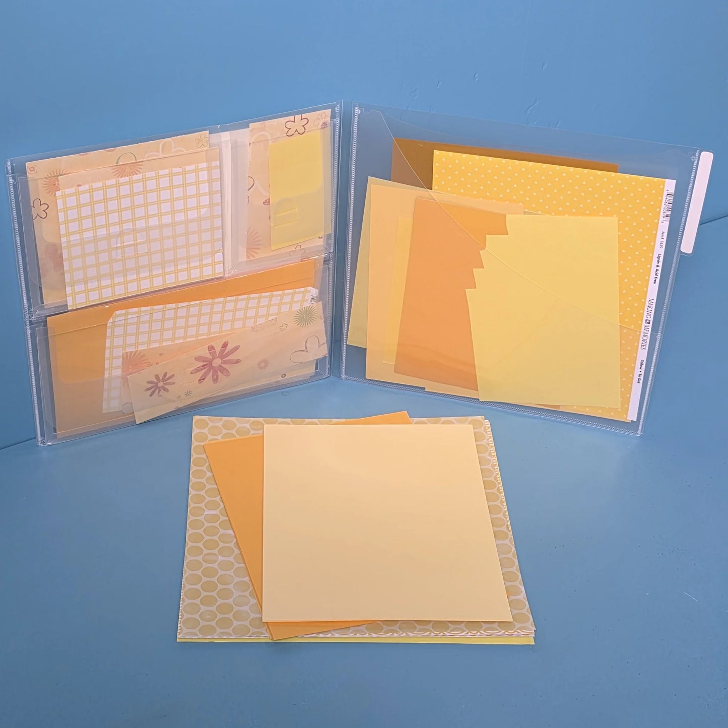 The Organized Option - 12’’x12’’ Fancy Folio
