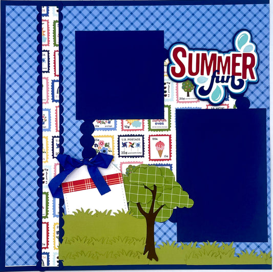 Scrapp’n Savvy - Page Kits - Summer Fun