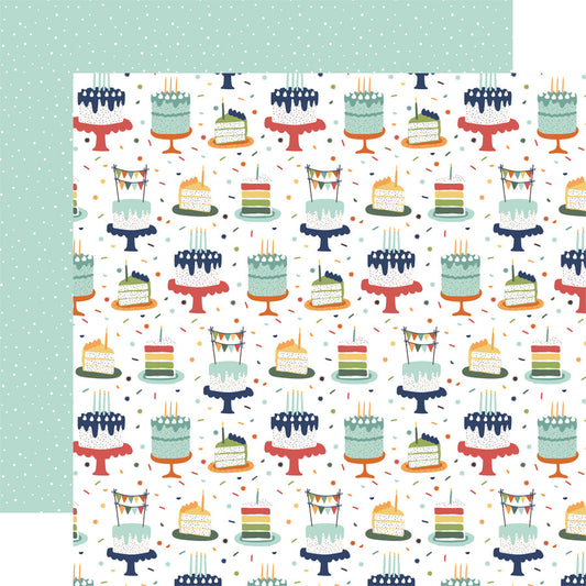 Echo Park - A Birthday Wish Boy - Birthday Boy Cake