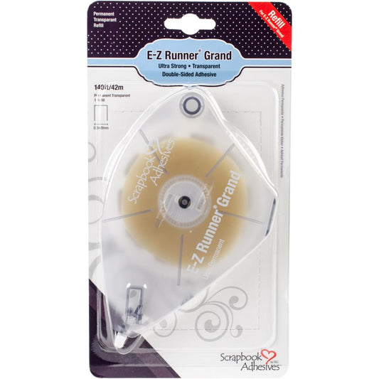 Scrapbook Adhesives - EZ Runner Grand - Permanent Clear Refill