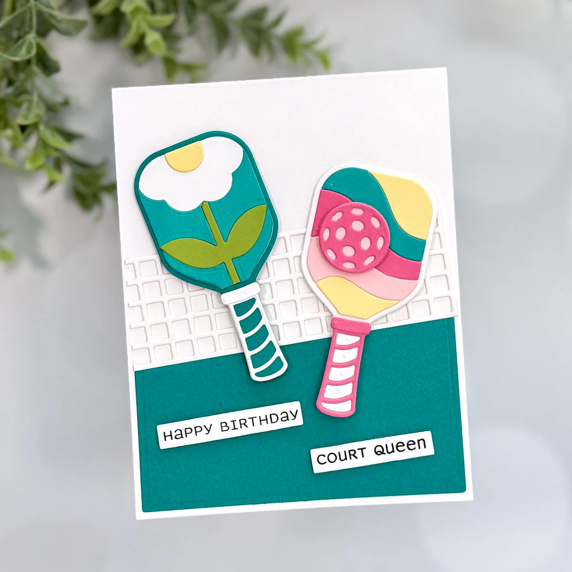 Spellbinders - Stamp & Die Cutting Set - Born To Dink