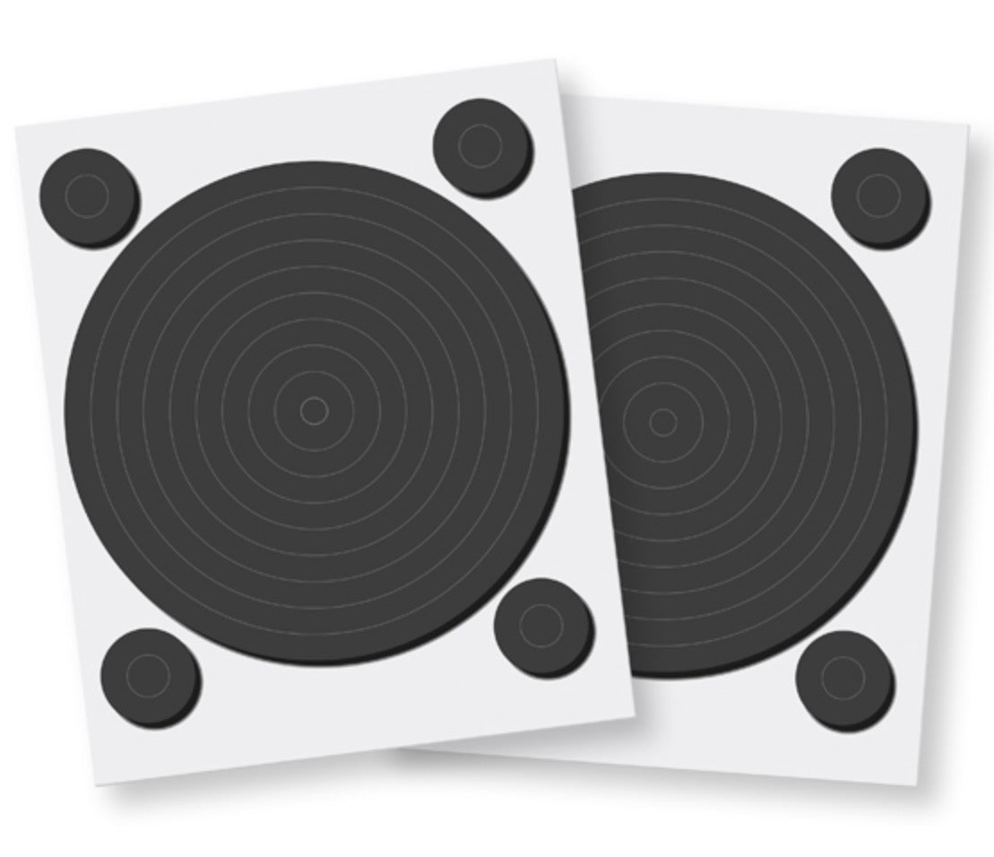 Scrapbook Adhesives - 3D Foam Circle Frames - Permanent Black