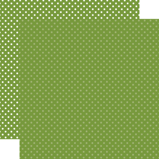 Echo Park - Dots & Stripes - Leaf Green
