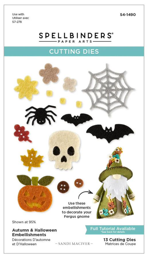 Spellbinders - Cutting Dies - Autumn & Halloween Embellishments