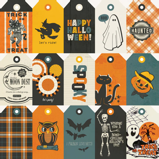 Simple Stories - Simple Vintage Scary Stories - Tag Elements