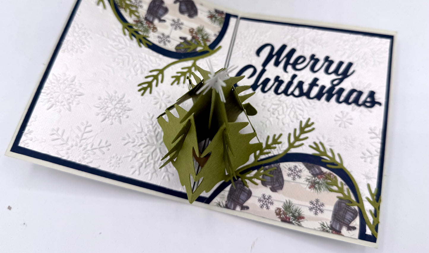 Scrapp’n Savvy - Card Kits - Merry Christmas Tree Pop-up