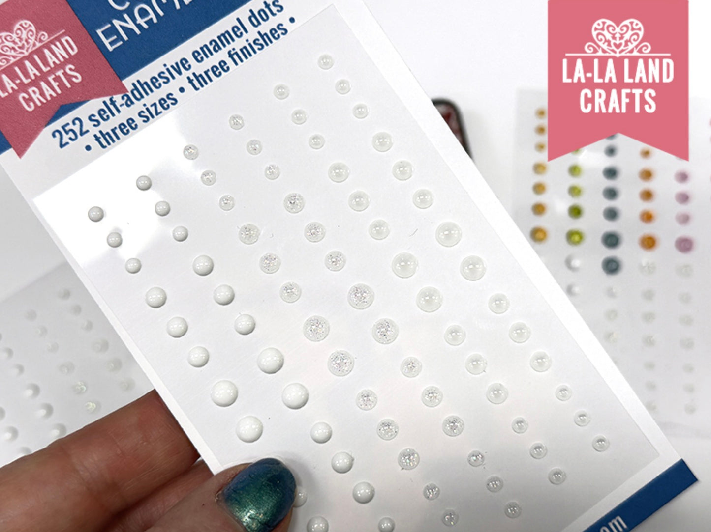 La-La Land Crafts - Color-Me Enamel Dots