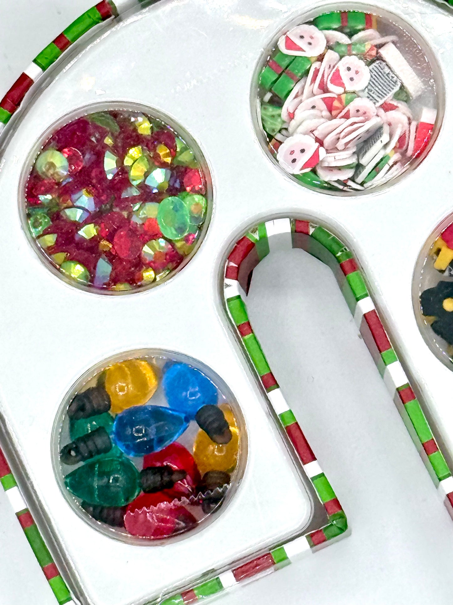 Buttons Galore & More - Candy Cane Assorted Gift Box