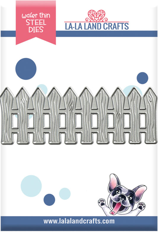 La-La Land Crafts - Steel Dies - Picket Fence