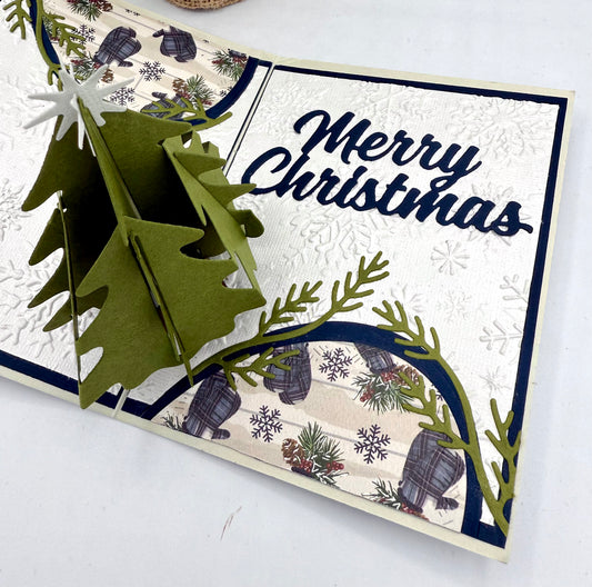 Scrapp’n Savvy - Card Kits - Merry Christmas Tree Pop-up