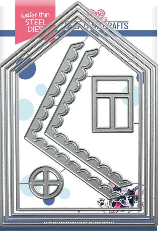 La-La Land Crafts - Steel Dies - House Base