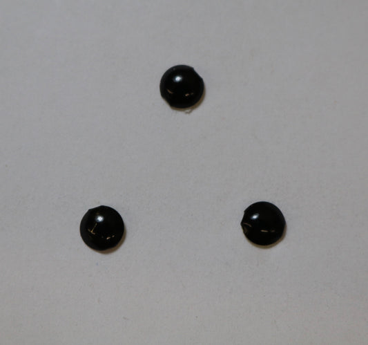 Creative Impressions - Paper Fasteners - Black Mini Round Brads