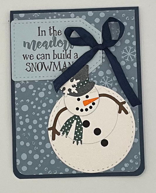 Scrapp’n Savvy - Card Kit - Twist Panel Snowman Pop up Card