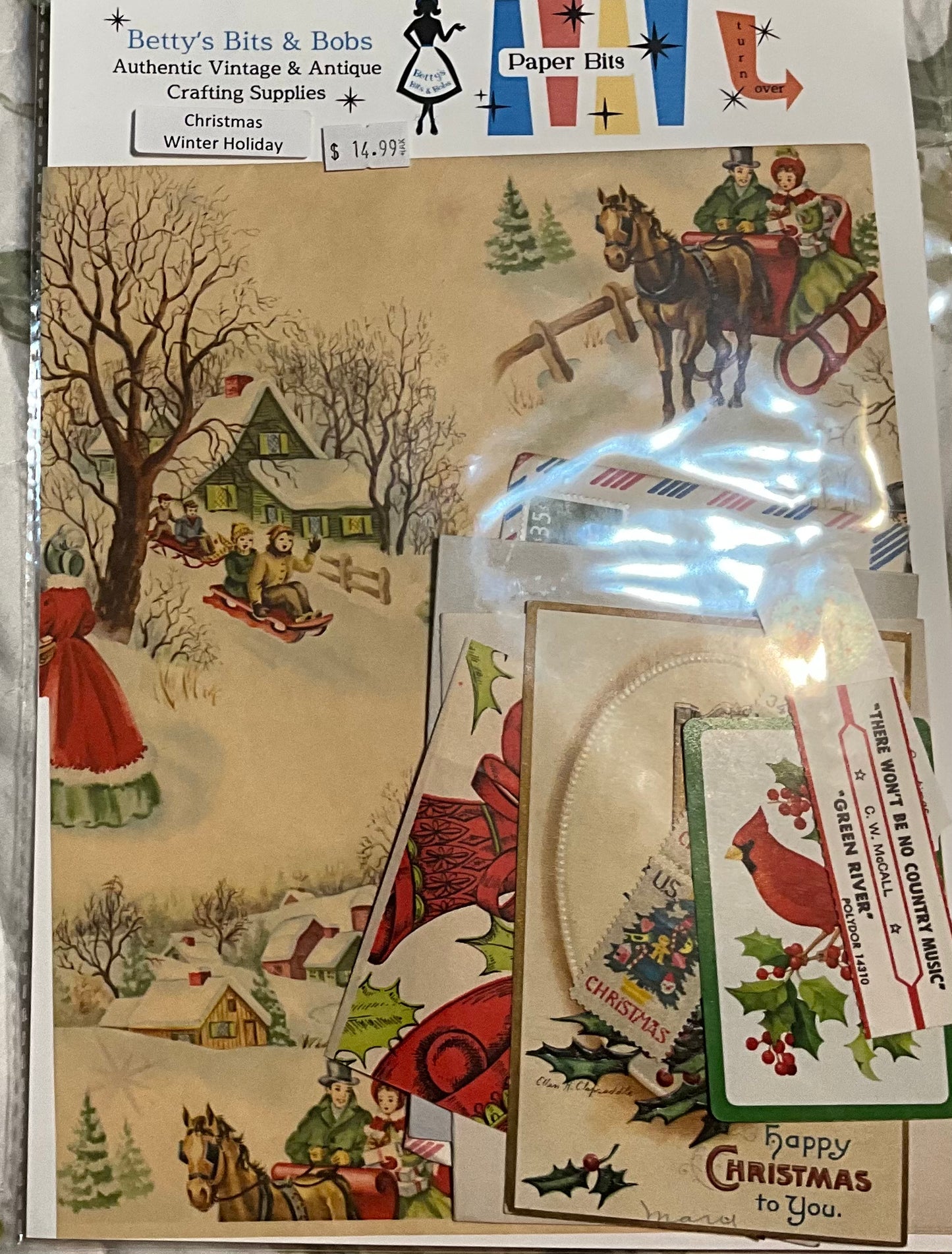 Betty’s Bits & Bobs - Medium Paper Bits