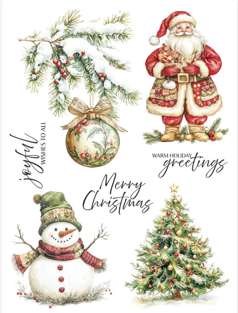 Spellbinders - Rub-Ons - Joyful Wishes