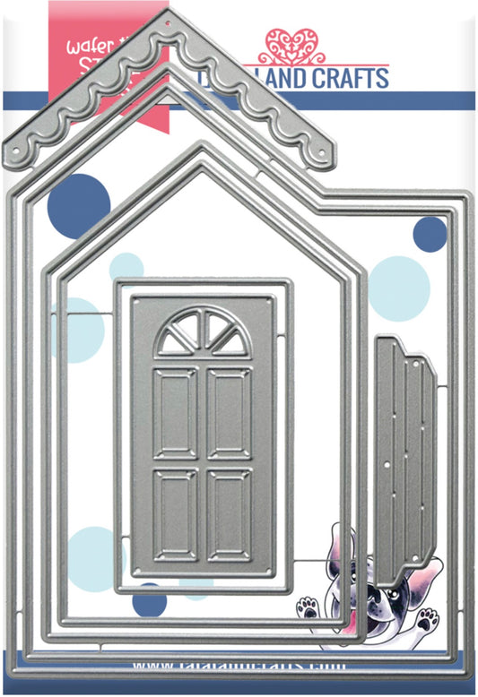 La-La Land Crafts - Steel Dies - House Add-On 1