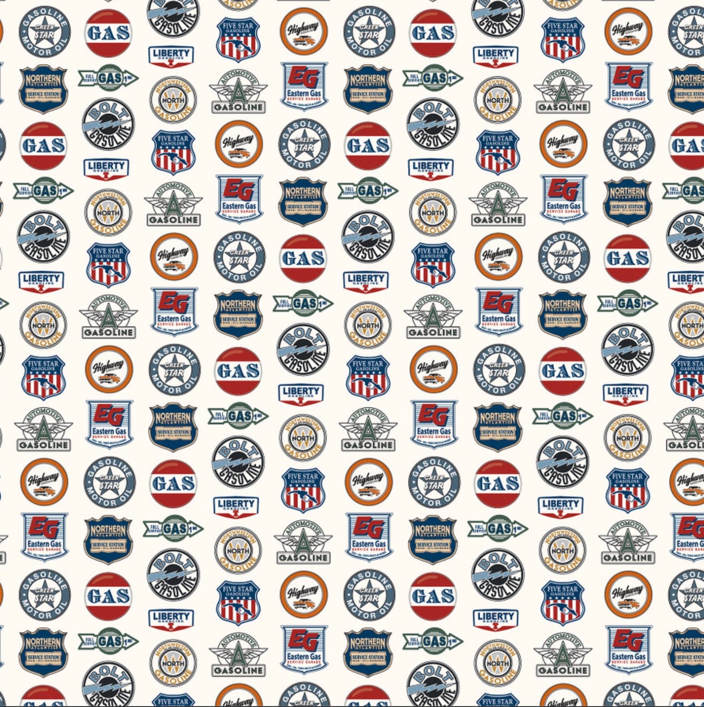 Carta Bella - Cars - Gasoline Road Signs
