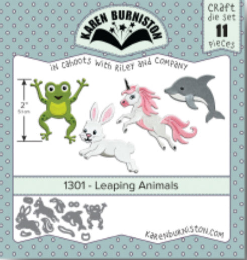 1301 Karen Burniston - Leaping Animals
