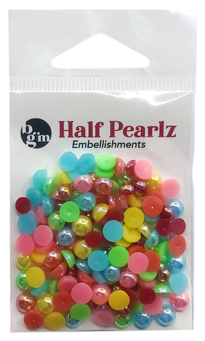 Buttons Galore & More - Half Pearlz - Tiki Bar AB Pearls