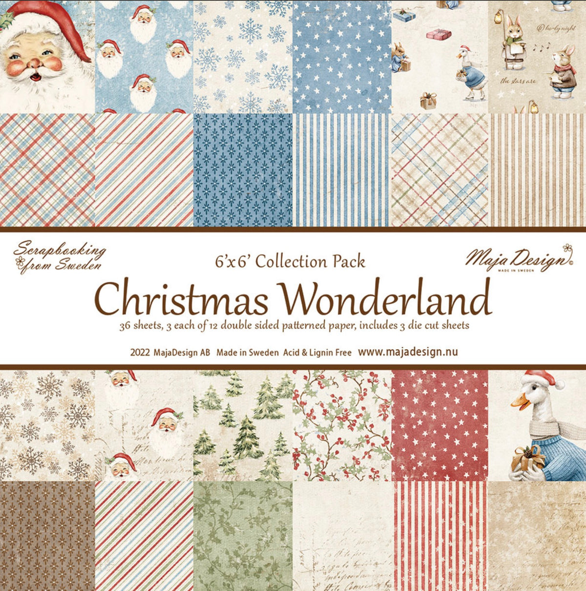 Maja Design - 6x6 Collection Pack - Christmas Wonderland