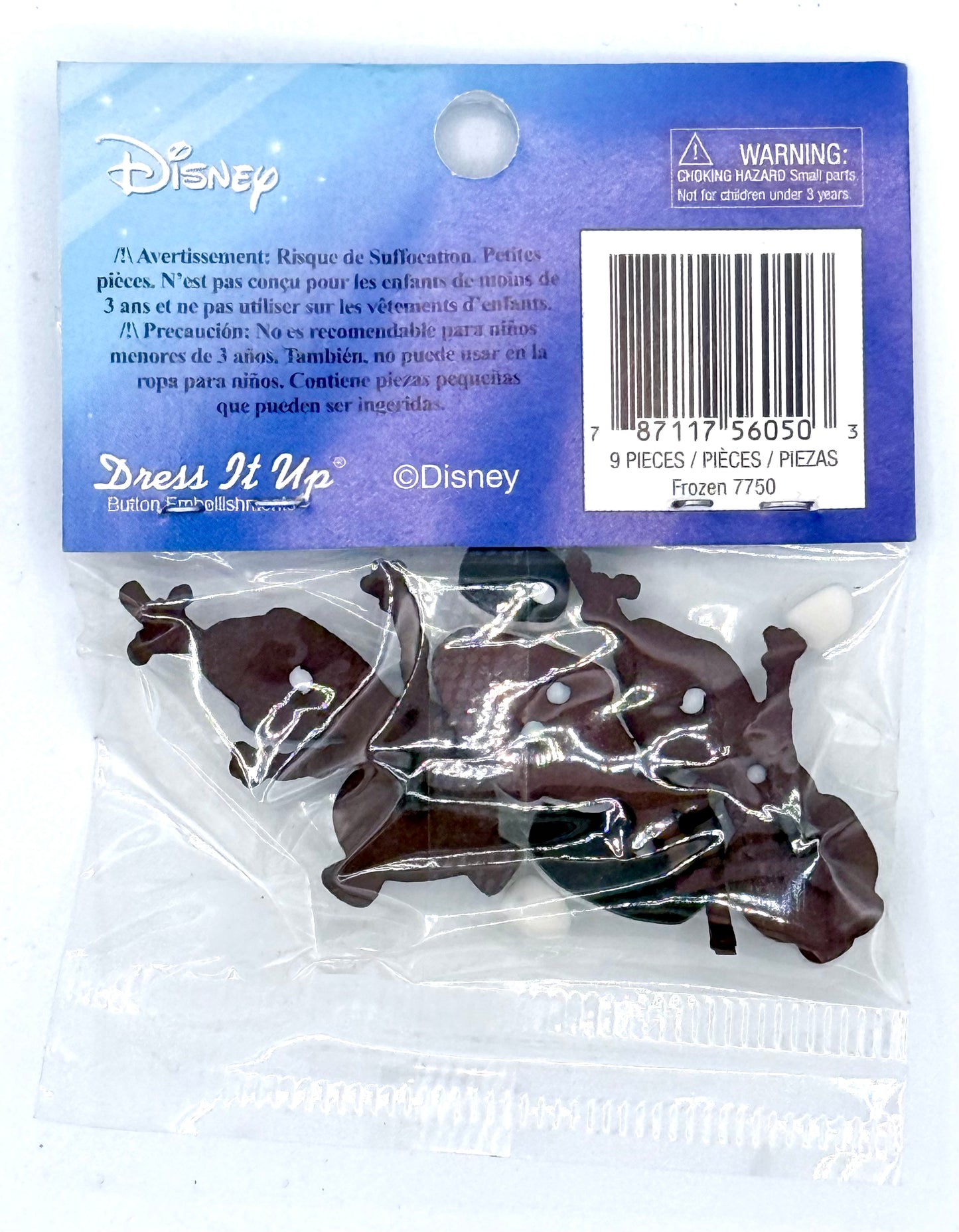 Dress It Up - Frozen Button Embellishments