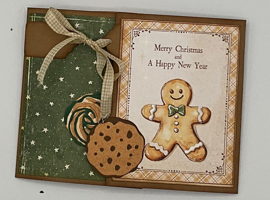 Scrapp’n Savvy - Card Kits - Cookie Jar Parcel Pop Up Card