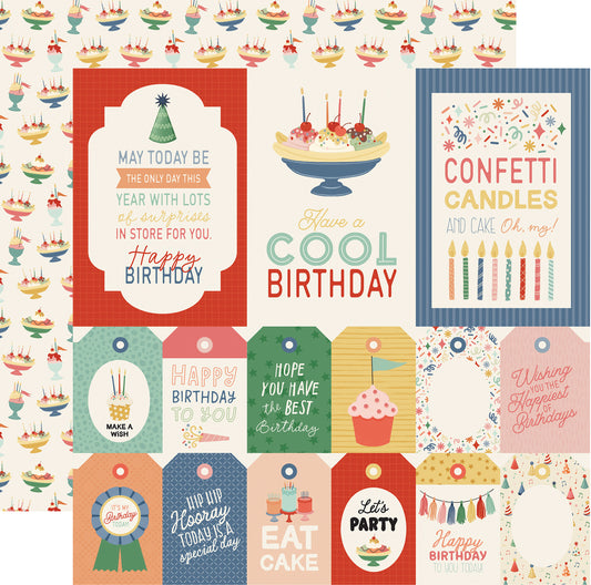 Carta Bella - They Say It’s Your Birthday - Tags And Journaling Cards