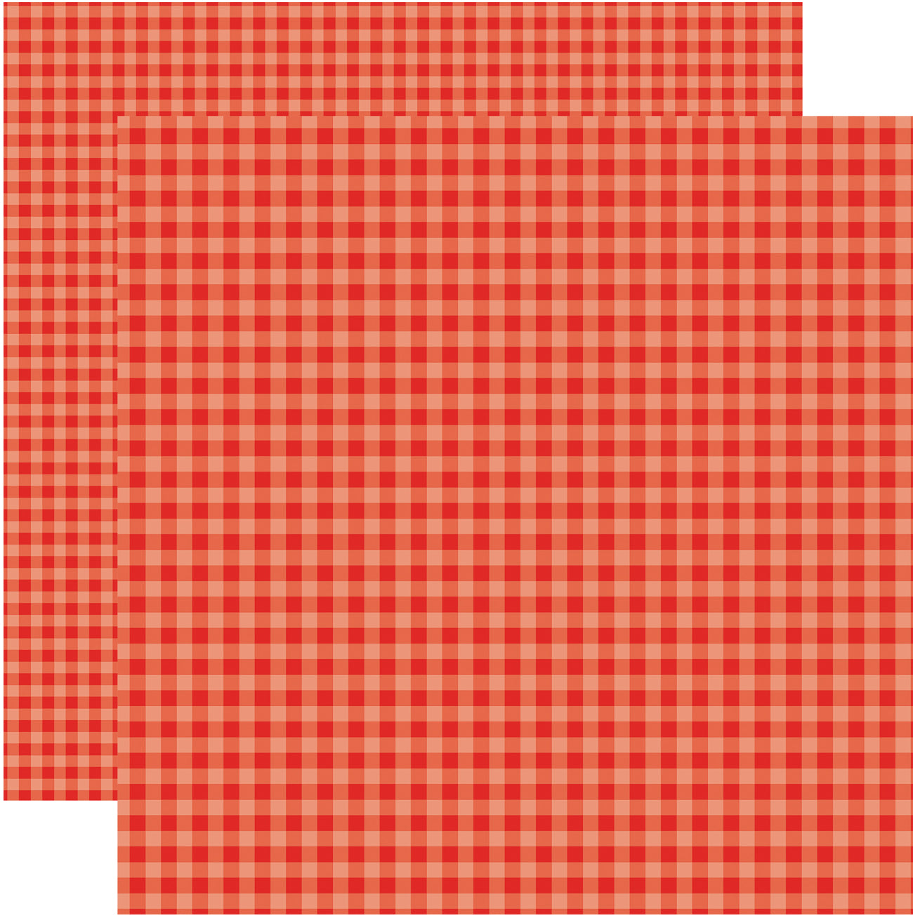 Echo Park - Gingham Bold - Cherry Red Gingham