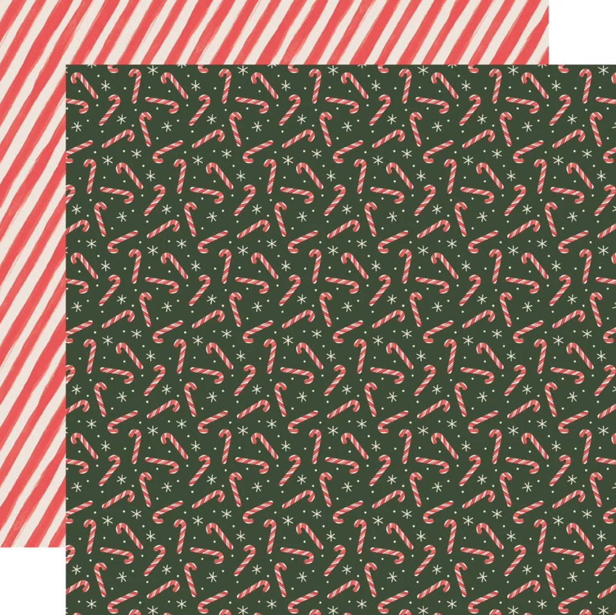 Simple Stories - Mistletoe & Holly - Peppermint Dreams