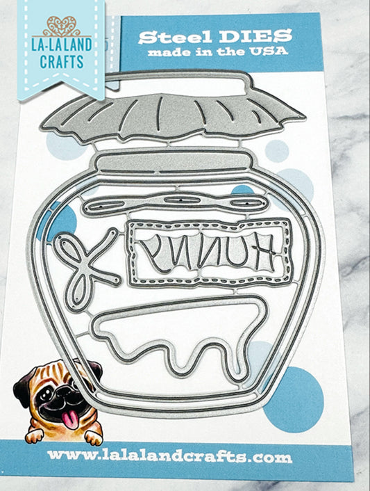 La-la Land Crafts - Steel Dies - Large Honey Pot