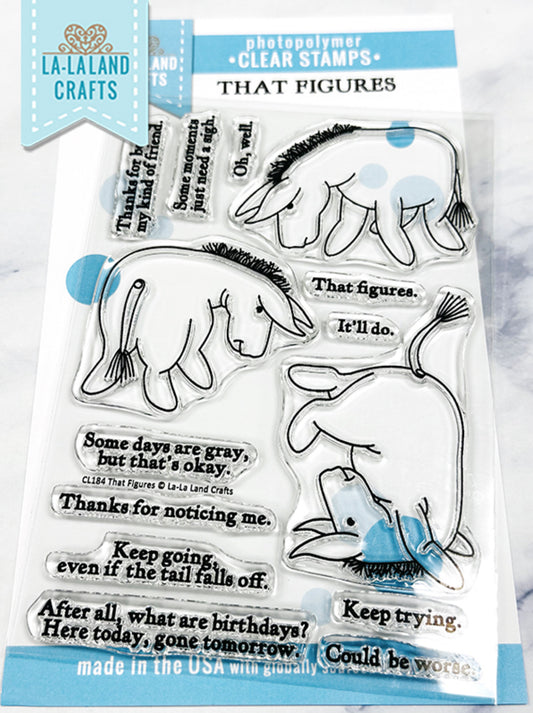 La-la Land Crafts - Clear Stamps - That Figures