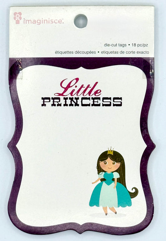 Imaginisce - Die Cut Tags - Little Princess