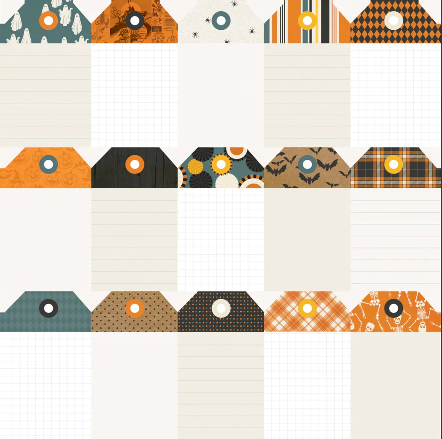 Simple Stories - Simple Vintage Scary Stories - Tag Elements