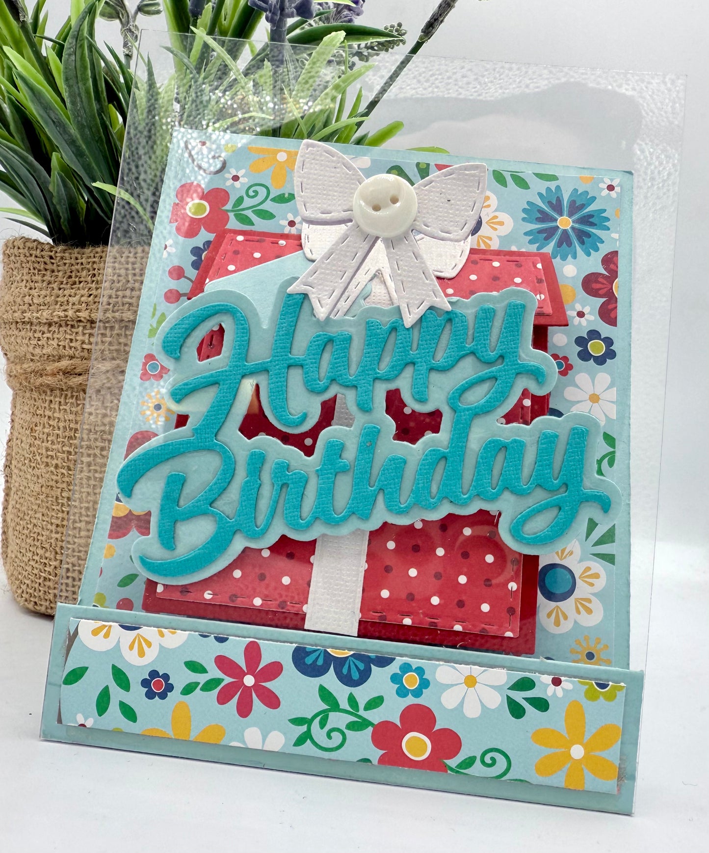 Scrapp’n Savvy - Card Kits - Surprise Happy Birthday Present