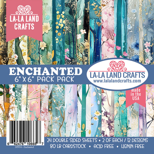 La-La Land Crafts - Enchanted - 6x6 Paper Pack