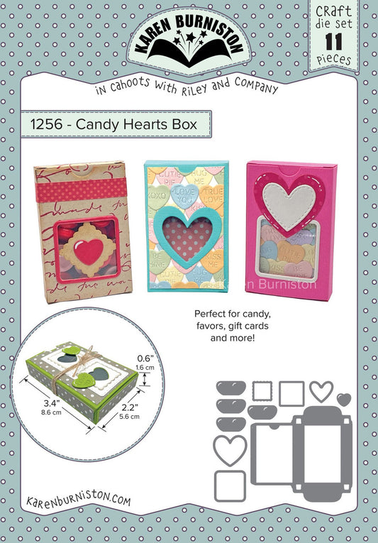 1256 Karen Burniston - Candy Heart Box