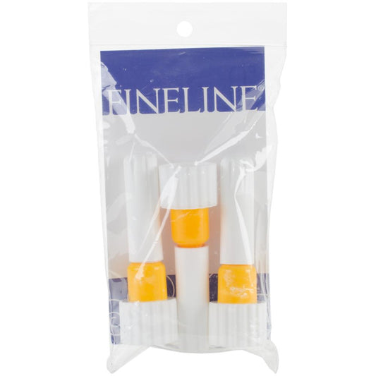 Fineline - 20 Gauge Applicator Tip 3/Pkg (Yellow)