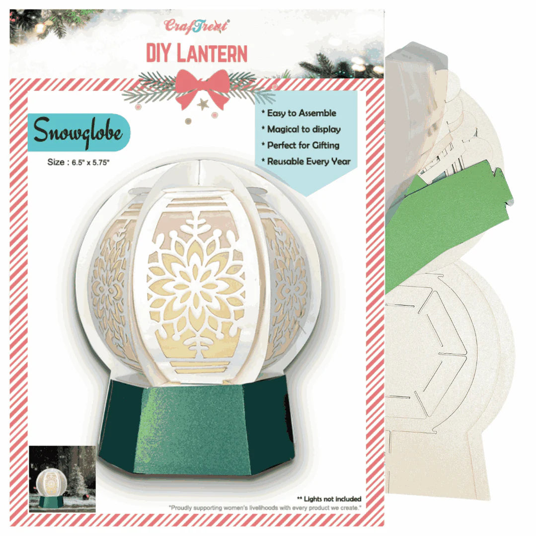 CrafTreat - DIY Lantern - Snowglobe