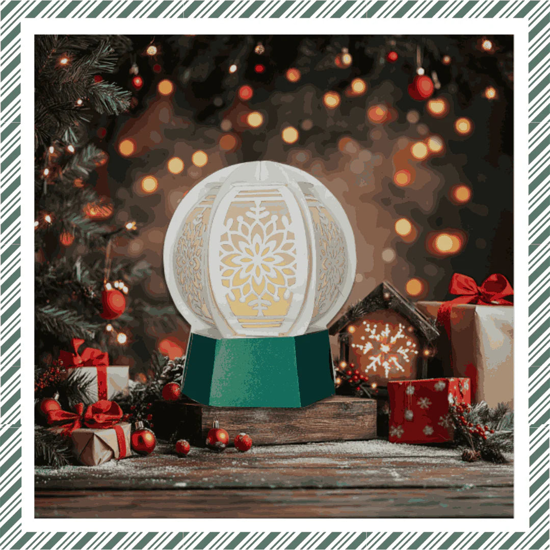 CrafTreat - DIY Lantern - Snowglobe
