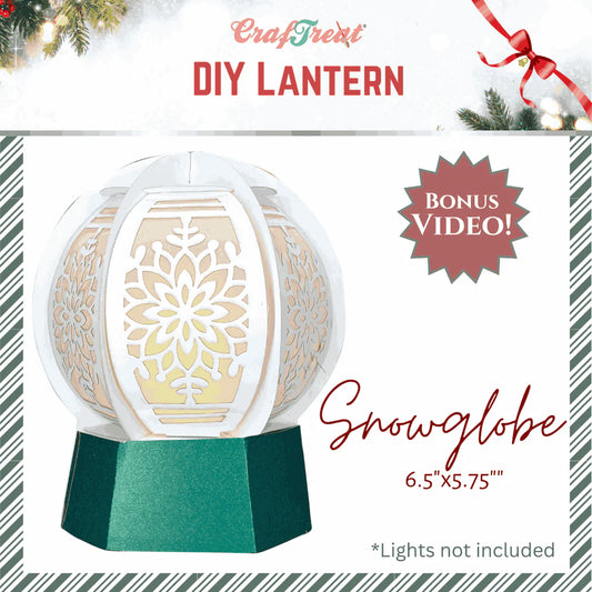 CrafTreat - DIY Lantern - Snowglobe