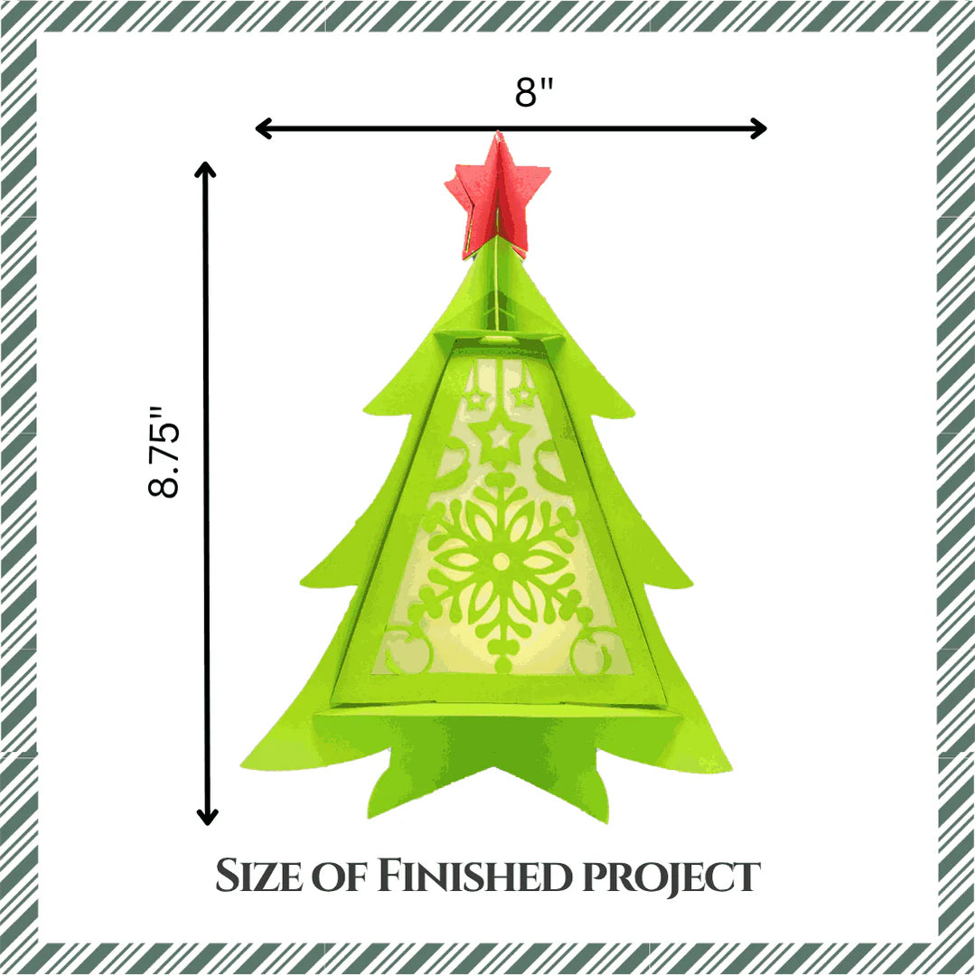 CrafTreat - DIY Lantern - Christmas Tree