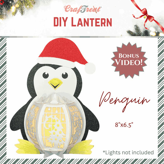 CrafTreat - DIY Lantern - Penguin