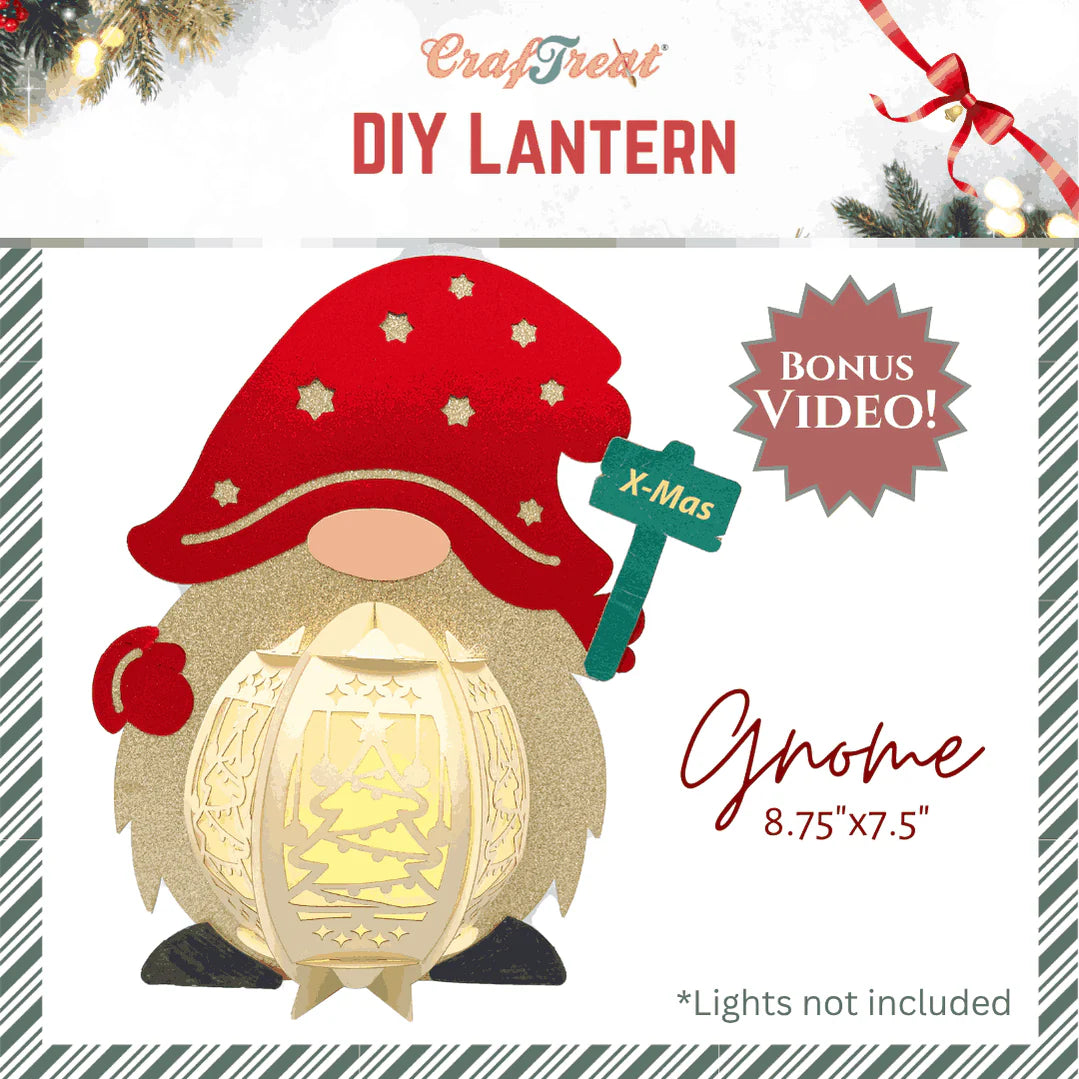 CrafTreat - DIY Lantern - Gnome