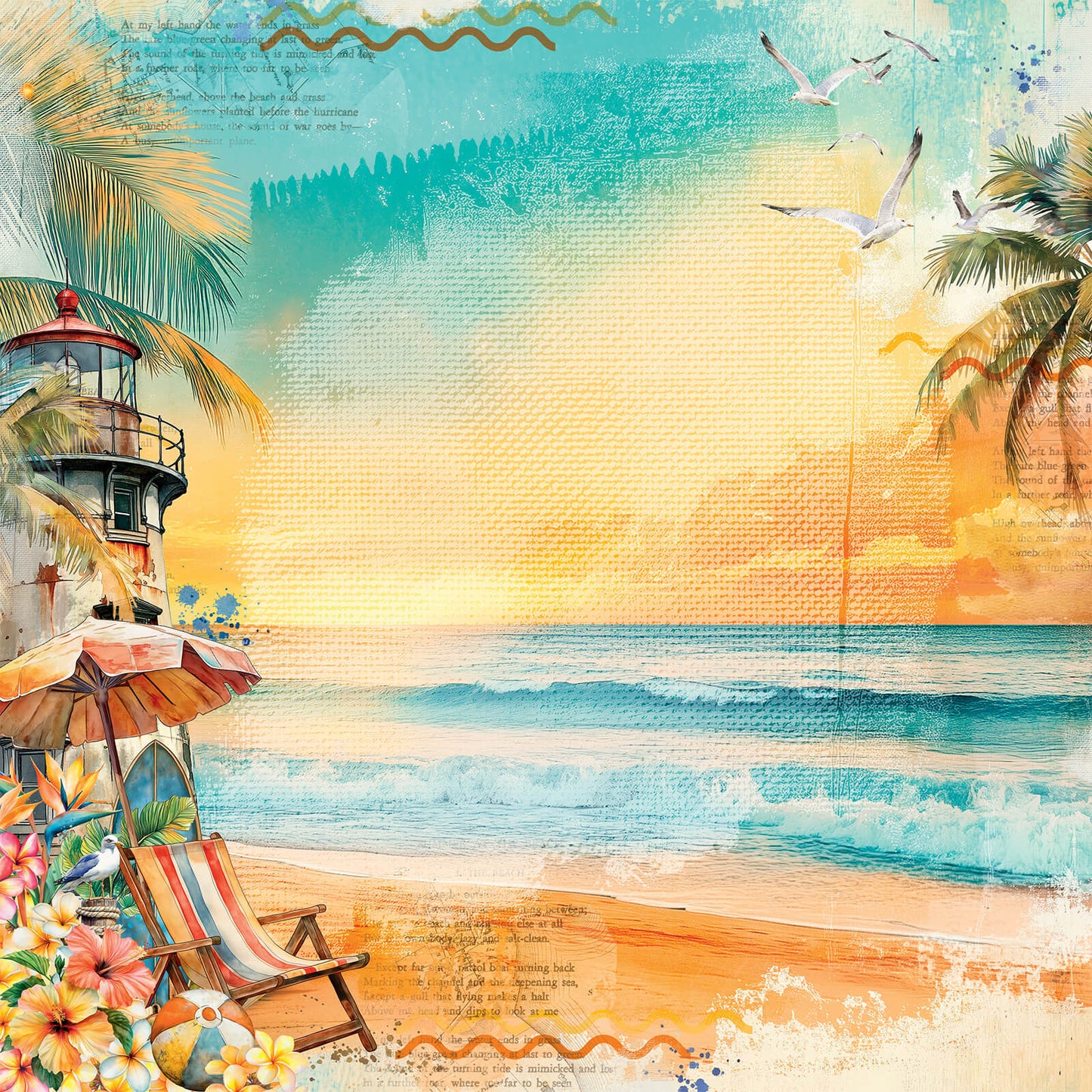 49 & Market - Beach Vibes - Seashells