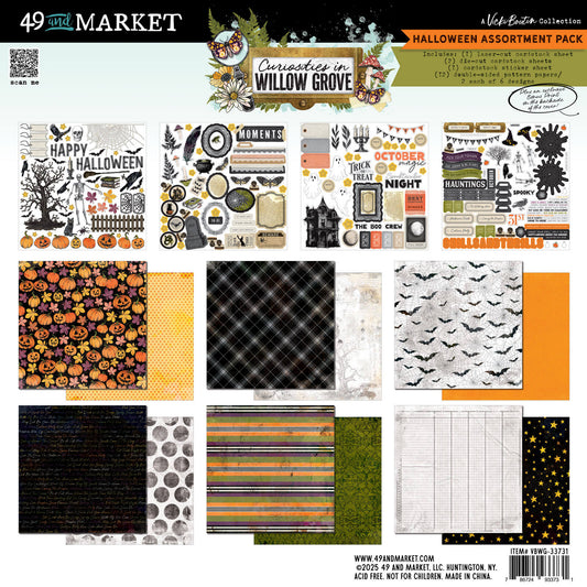 49 & Market - Vicki Boutin - Curiosities in Willow Grove Halloween Assortment Pack