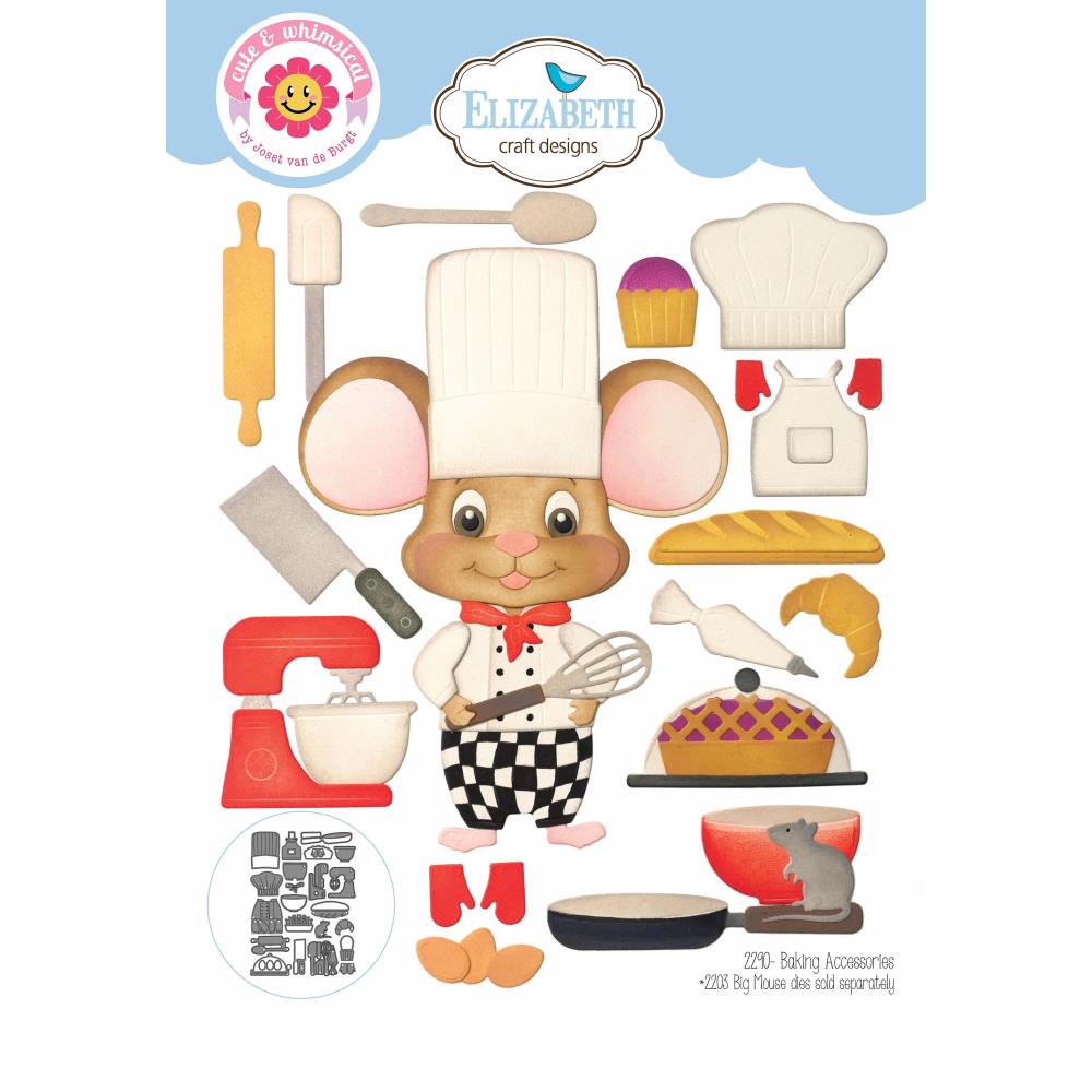 Elizabeth Craft Dies - Big Mouse Dies - Baking Accessories