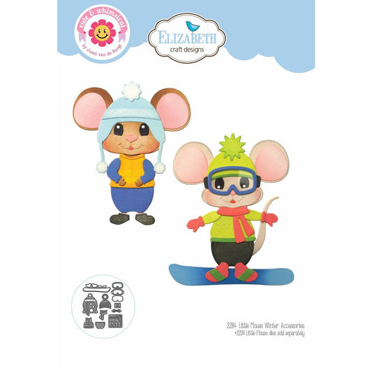 Elizabeth Craft Designs - Little Mouse Dies - Winter Accessories
