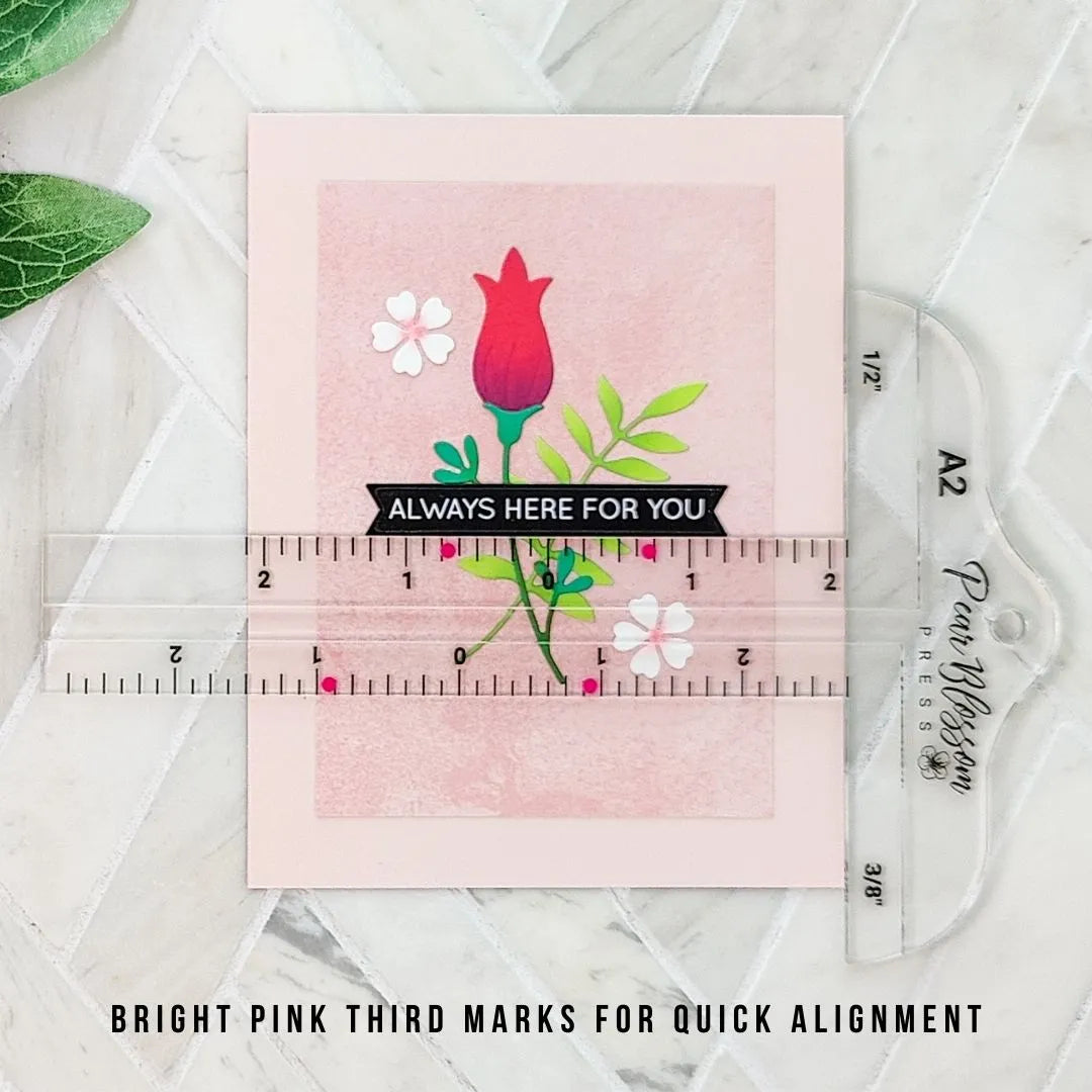 Pear Blossom Press - Card maker’s T-Square Rulers