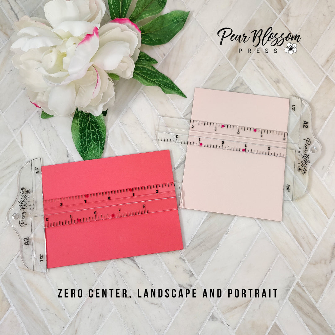 Pear Blossom Press - Card maker’s T-Square Rulers