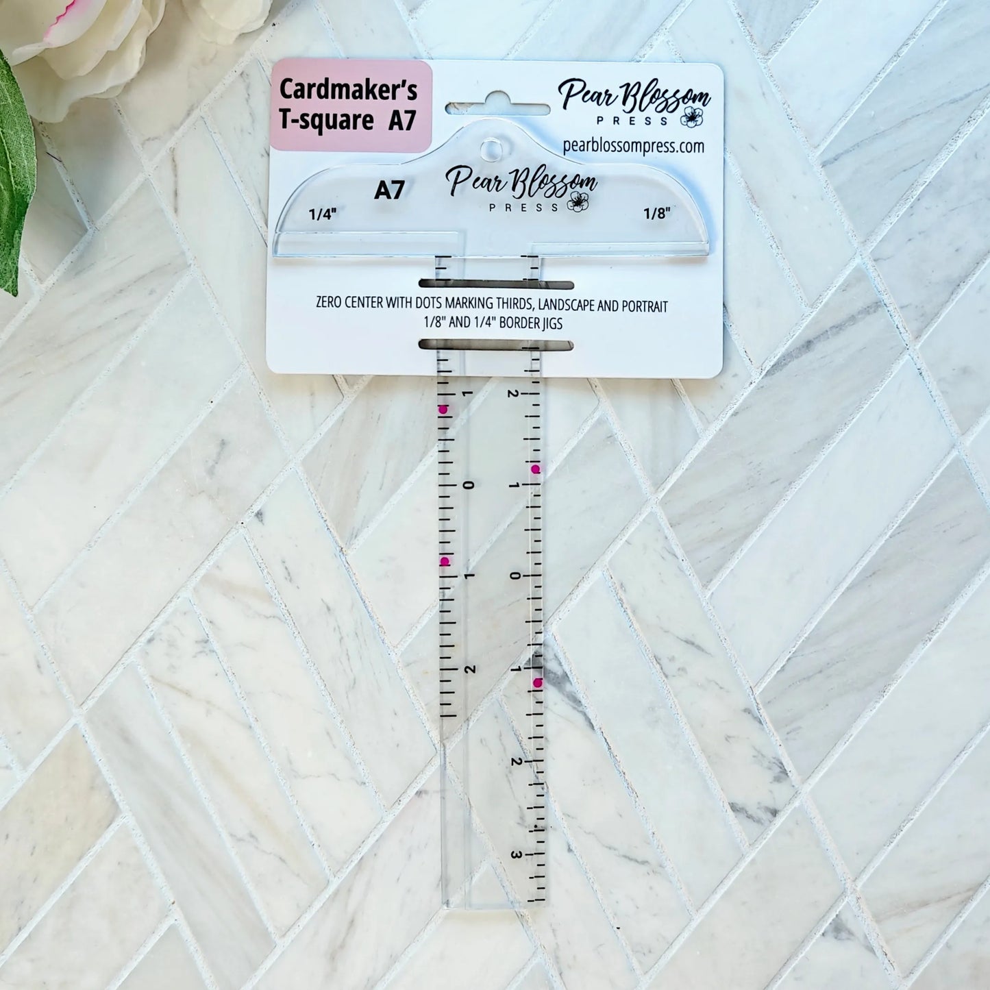 Pear Blossom Press - Card maker’s T-Square Rulers